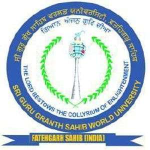 印度-Sri Guru Granth Sahib 世界大学-logo