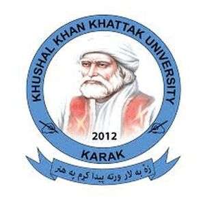 巴基斯坦-Khushal Khan Khattak 大学，卡拉克-logo