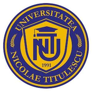 罗马尼亚-Nicolae Titulescu 布加勒斯特大学-logo