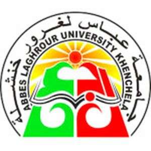 阿尔及利亚-Abbès Laghrour 肯奇拉大学-logo